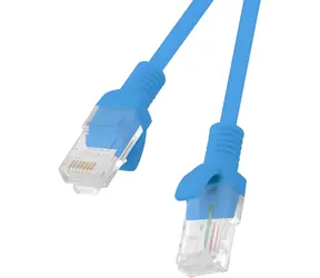 Lanberg UTP CAT5e 3M blau / Patchkabel / RJ45-RJ45 / 2 Stück