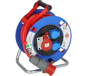 Brennenstuhl Garant CEE 300 / Kabeltrommel / 25 m / N07V3V3-F 5G1,5 / IP44 / 3000 W