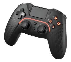 Deltaco GAM-139 schwarz / Gamecontroller / Bluetooth/USB / PS4, PC, Android / wiederaufladbarer Akku 600 mAh