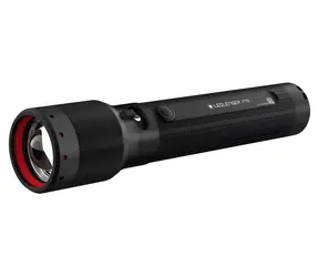 Ledlenser P7R schwarz / Taschenlampe / 2000 lm / Reichweite 320 m / IP68 / Li- ION 21700
