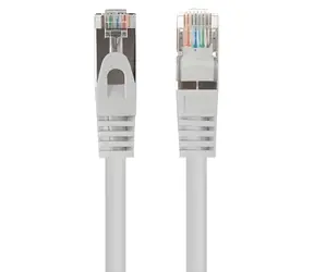 Lanberg FTP CAT6 2 m grau 10er-Pack / Patchkabel / RJ45-RJ45 / 250 MHz / Fluke-geprüft
