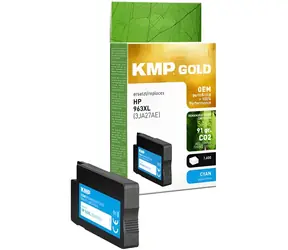 KMP GOLD 963XL (3JA27AE) azurová
