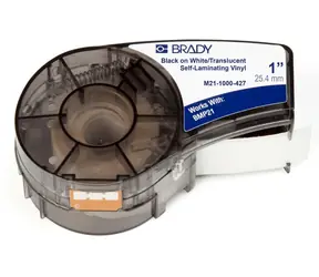 BRADY Selbstlaminierendes Vinylband / Etikettendruckerband / Vinyl
