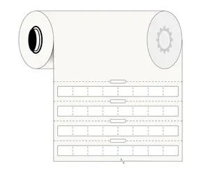 BRADY PCR-Röhrchen-Etiketten / Druckeretiketten