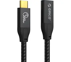 Orico CY32-10-BK-BP schwarz / USB-Kabel / USB-C (M) - USB-C (M) / 1 m