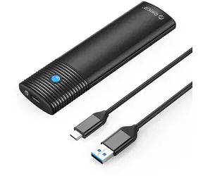 Orico externes Gehäuse für M.2 SATA SSD, schwarz / Externes Gehäuse / USB-C / 5 Gbit/s