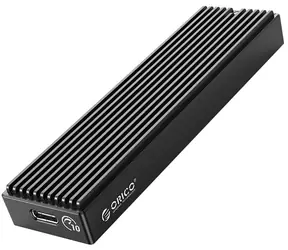 Orico M2PV-C3 schwarz / Externes Gehäuse für M.2 NVMe SSD / 10 Gbit/s / USB-C 3.1 Gen 2 / bis zu 2 TB / Aluminium-Kühlkörper