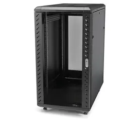 StarTech 32U Rack / Rackmontage / 19" / 4-Pfosten / Verstellbare Tiefe 15-81 cm / abschließbar