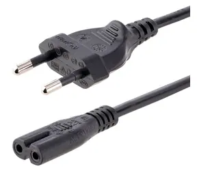 StarTech Netzkabel EU - C7 schwarz / Netzkabel / 2 m / 250 V / 2,5 A