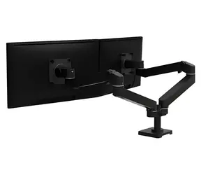 Ergotron LX Pro Dual Side-by-Side Arm / Schreibtischarm für 2 Monitore / WCB
