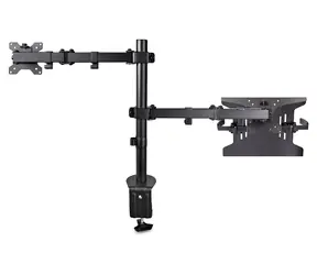 StarTech Monitorarm Schwarz / Monitorhalterung / VESA / 13"-34" / Tragkraft 16 kg / 360°-Drehung