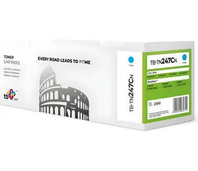 TB kompatibilní toner TN247C azurová