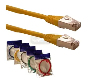Optix FTP Patchkabel Cat5e gelb / Patchkabel / 1 m