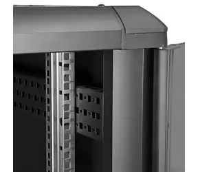 StarTech Rack 22U schwarz / Rackmount-Rack / 19" / Breite 600 mm / Tiefe 1000 mm / Tragfähigkeit 800 kg