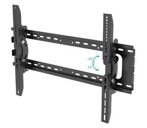 StarTech TV-Wandhalterung 37-75" / TV-Halterung / VESA bis 600x400 / Tragkraft 75 kg / Neigung -15° bis 15° / Schwarz