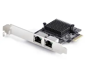 StarTech 2- Port 5GbE PCIe Netzwerkkarte / Netzwerkkarte / PCIe / Realtek RTL8126 / 2x RJ45 / 5 Gbit/s