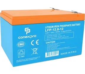 Conexpro LFP-12.8-12 / LiFePO4-Akku / 12,8 V / 12 Ah / F2