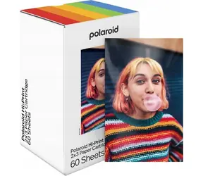Polaroid Fotopapier Hi-Print 2x3 / Fotopapier / 54x86 mm / 60 Blatt / selbstklebend