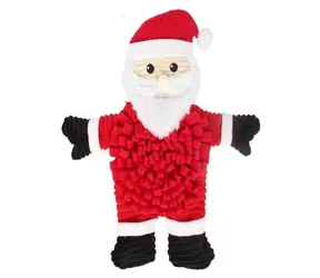 Huhubamboo Santa Schnüffelspielzeug / Spielzeug für Hunde / 46x37 cm
