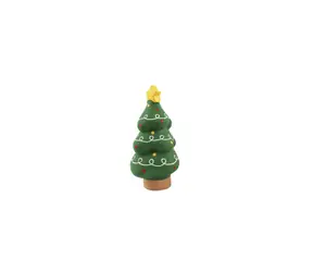Huhubamboo Quietschbaum aus Latex 17 cm / Hundespielzeug