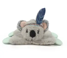 Huhubamboo Koala flacher Ball / Hundespielzeug
