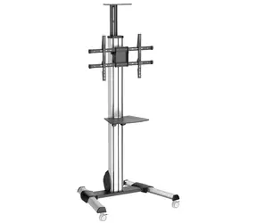 StarTech TV-Ständer für 32- bis 75-Zoll-Bildschirme / Mobiler TV-Ständer / Tragkraft 40 kg / VESA bis zu 600 x 400 / Neigung -12° bis 5°
