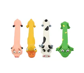 HUHUBAMBOO Quietschspielzeug für Hunde / verschiedene Motive