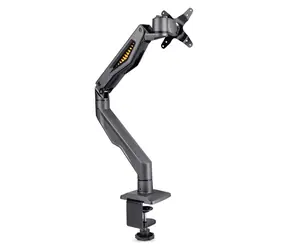 StarTech Monitorarm für Schreibtische, schwarz / Halterung / bis zu 32 Zoll / Tragkraft 10 kg / Neigung -15° bis 90° / Drehung 360°