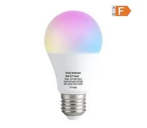 Shelly Multicolor E27 Gen3 / LED-Lampe / RGB / E27 / 800 lm / WLAN, Bluetooth