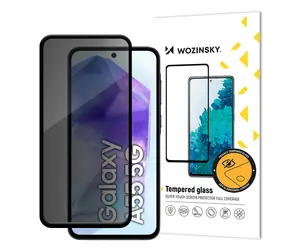 Wozinsky Sichtschutzglas aus gehärtetem Glas für Samsung Galaxy A56/A36 / Schutzglas / Anti-Spionage-Filter / Gehärtetes Glas