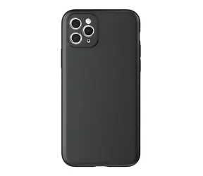 Hurtel Softcase für Vivo Y22, schwarz / Hülle / Silikon / Dünn