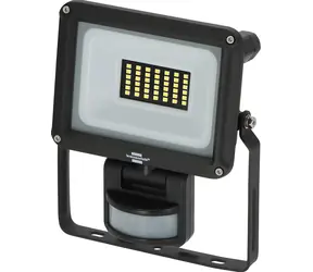 Brennenstuhl JARO 3060 P schwarz / LED-Strahler / 20 W / 2300 lm / IP65 / Bewegungsmelder