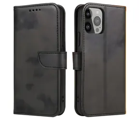 Hurtel Magnethülle für Google Pixel 7 Pro , schwarz / Hülle / Klapphülle / Magnethülle / Brieftaschenfunktion, Ständer