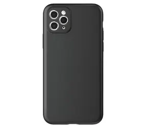 Hurtel Softcase für Vivo Y16 und Vivo Y02s, schwarz / Silikonhülle / dünn