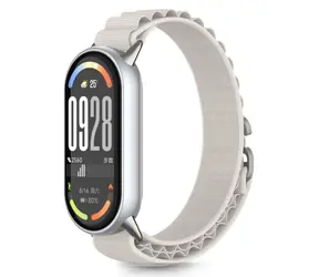 Tech-Protect Nylon Pro Armband beige / Armband / für XIAOMI SMART Band 8, 9, 10 / NFC