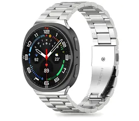 Tech-Protect Edelstahlarmband silber / Armband / für Samsung Galaxy Watch 40/44/46 mm