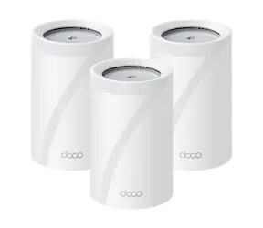 TP-LINK Deco BE65 Pro (2er-Pack) / Wi-Fi 7 Mesh-System / Tri-Band 9,3 Gbit/s / 5-Gbit/s-Anschlüsse / MLO