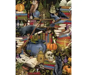 GIBSONS Puzzle The Art File: Hexerei / 1000 Teile / 49 x 68 cm