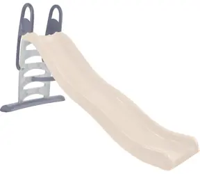 MOCHTOYS Rutsche 198 cm beige / UV-Filter / rutschfeste Stufen / 198 × 110 × 84 cm
