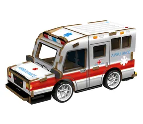 2KIDS TOYS 3D-Holzpuzzle Krankenwagen / ab 6 Jahren / dehnbar / Holz