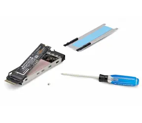StarTech Einschub für M.2 SSD-Laufwerke / Laufwerksschublade / M.2 / schwarz, silber