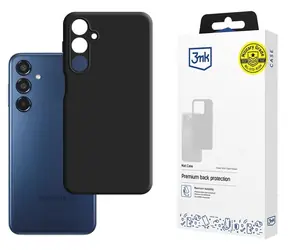 3MK Schutzhülle, matt, schwarz / Hülle / Samsung Galaxy M35 5G