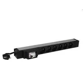 Legrand PDU 6x 230V mit Überspannungsschutz / Verteilerfeld / 1HE / Rack