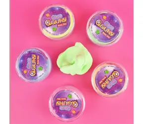 TEDDIES Neon-Dehnmasse im Becher / Neonfarben / Ab 3 Jahren / Mischung