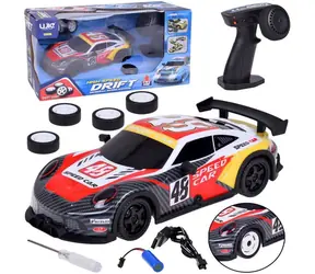 JOKOMISIADA RC-Driftwagen / 1:22 / 2,4 GHz / LED-Beleuchtung / Fernbedienung