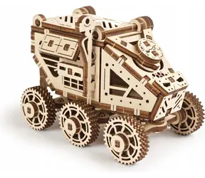 Ugears 3D-Puzzle Mars Rover / ab 14 Jahren / 95 Teile / Holz