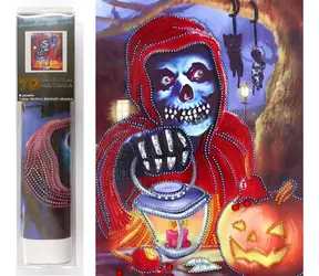 Norimpex Diamantmalerei 7D Halloween / 30x40 cm