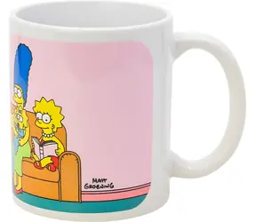STOR Keramikbecher 325 ml Simpsons - Familie / Keramik / Geschenkbox
