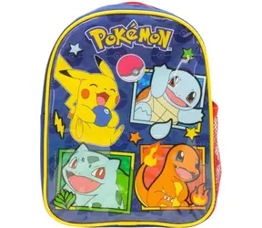 STOR Vorschulrucksack Pokémon / Kinderrucksack / 25 × 19 cm / Netzfach für Flasche