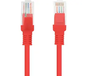 Lanberg UTP CAT6 1m rot / Patchkabel / RJ45-RJ45 / ungeschirmt